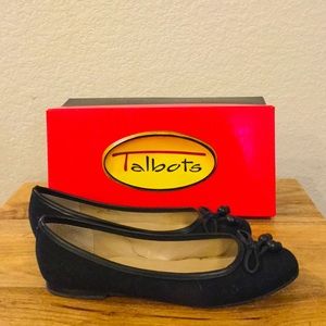 Talbots ballet flats size 8 in black